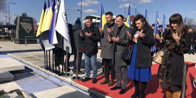 Delegacija Općine Trnovo na obilježavanju Dana Općine Ilidža